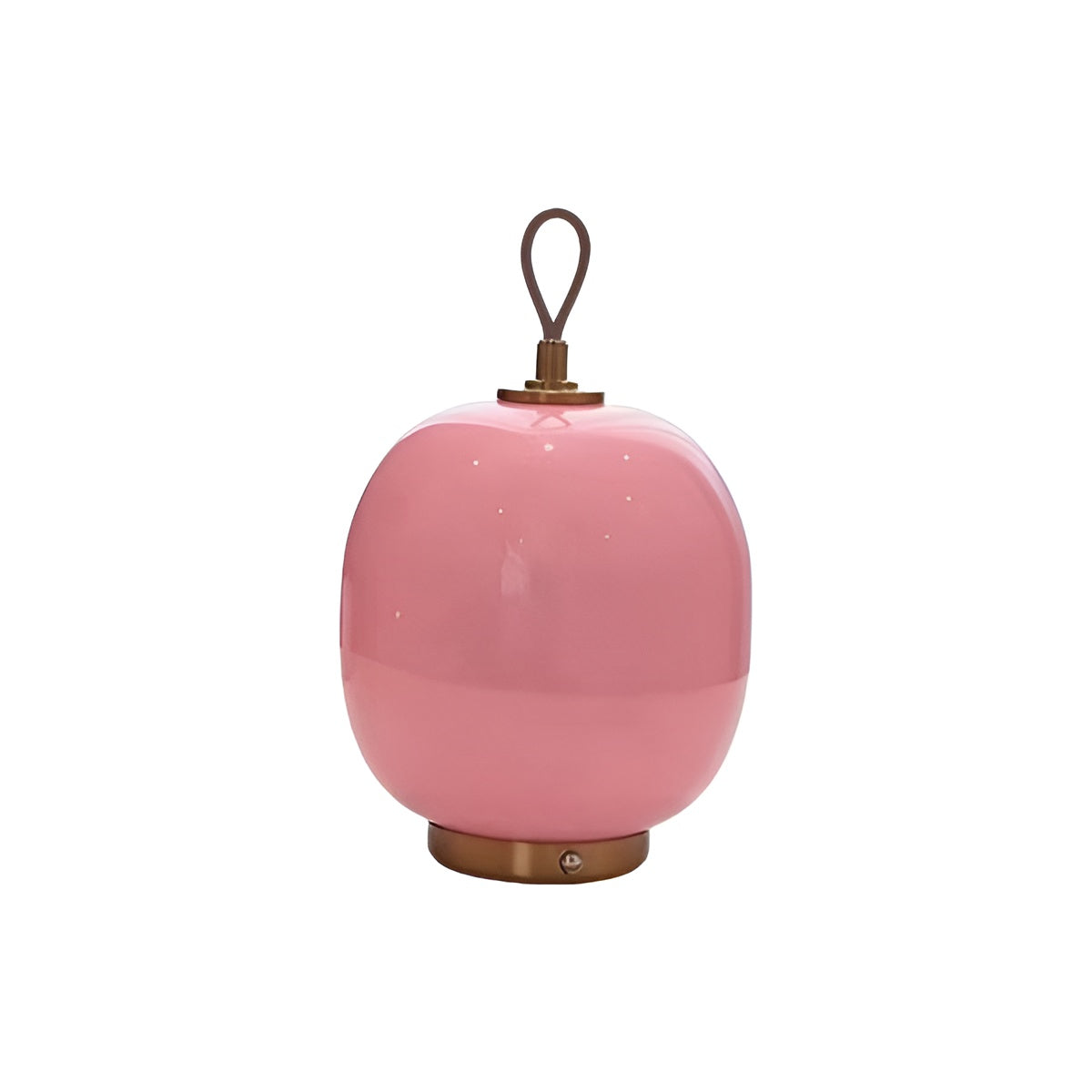 Bauhaus Inspired Modern Glass Rechargeable Table Lamp for Living Room