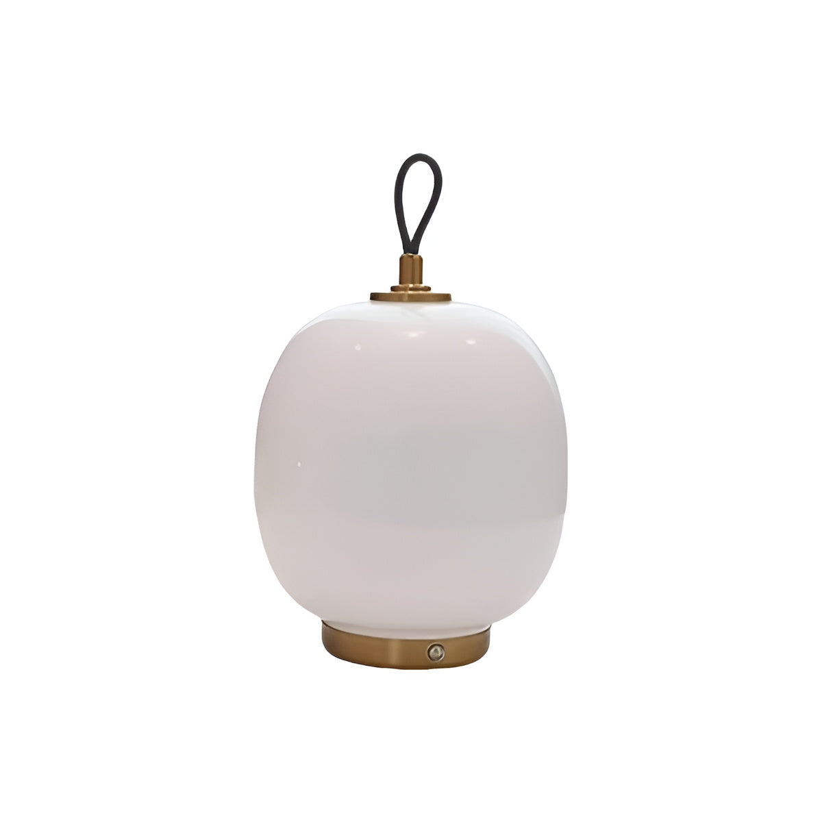 Bauhaus Inspired Modern Glass Rechargeable Table Lamp for Living Room