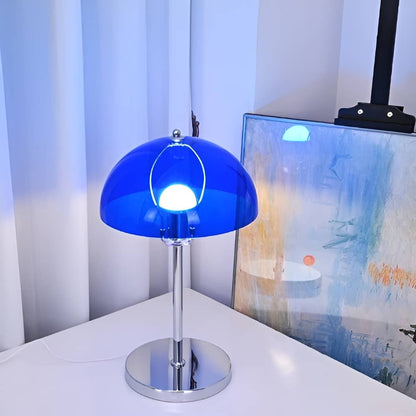 Bauhaus Transparent Dome Industrial Desk Lamp