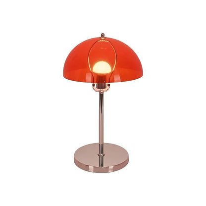 Bauhaus Transparent Dome Industrial Desk Lamp