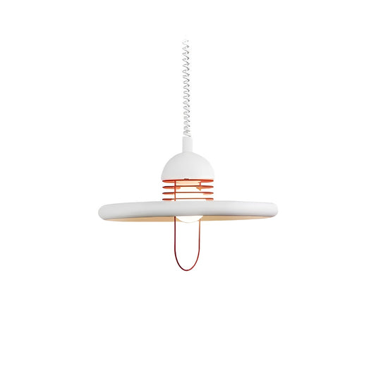 Bauhaus UFO Style Height Adjustable Pendant Light
