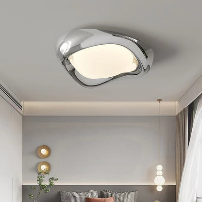 Bauhaus Design Chrome LED Ceiling Light