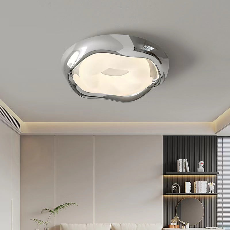 Bauhaus Design Chrome LED Ceiling Light