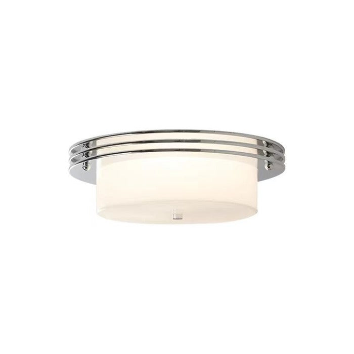 Bauhaus Design Round Glass Ceiling Light