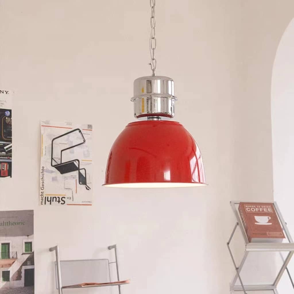Bauhaus Industrial Bell Metal Pendant Light