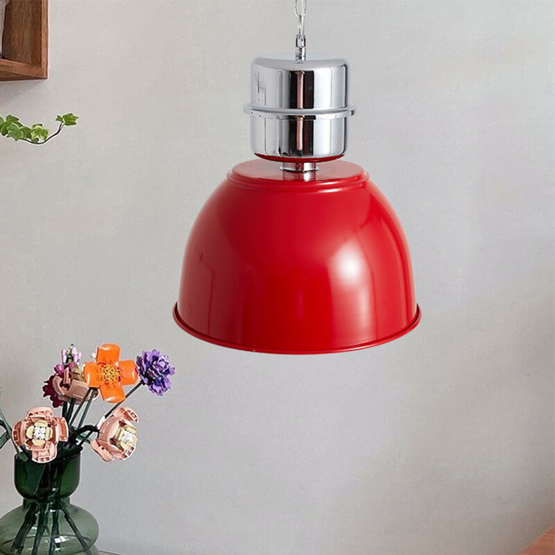 Bauhaus Industrial Bell Metal Pendant Light