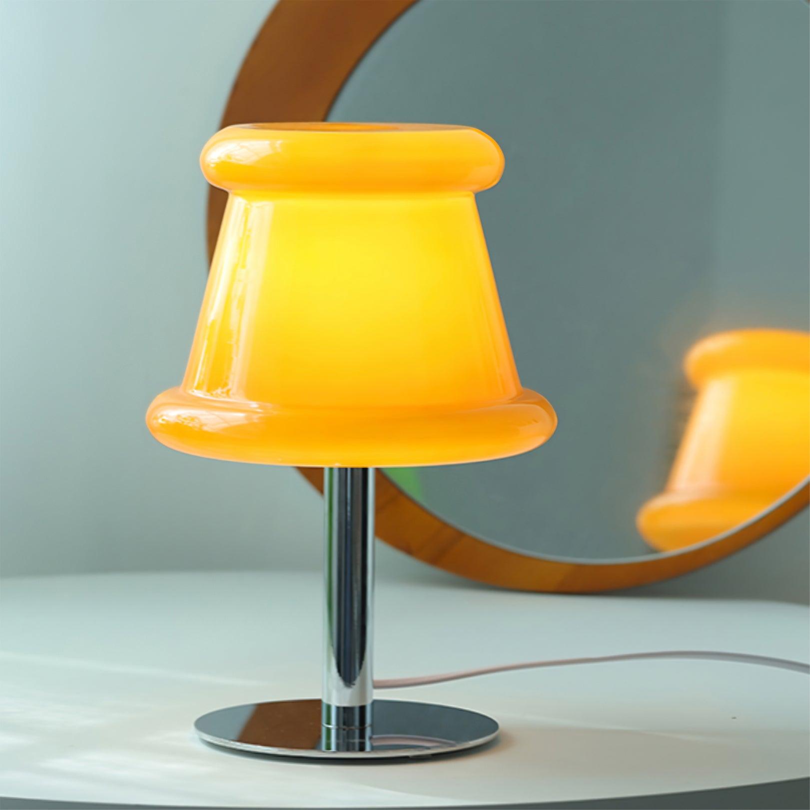 Bauhaus Meefad Glass Hat Table Lamp