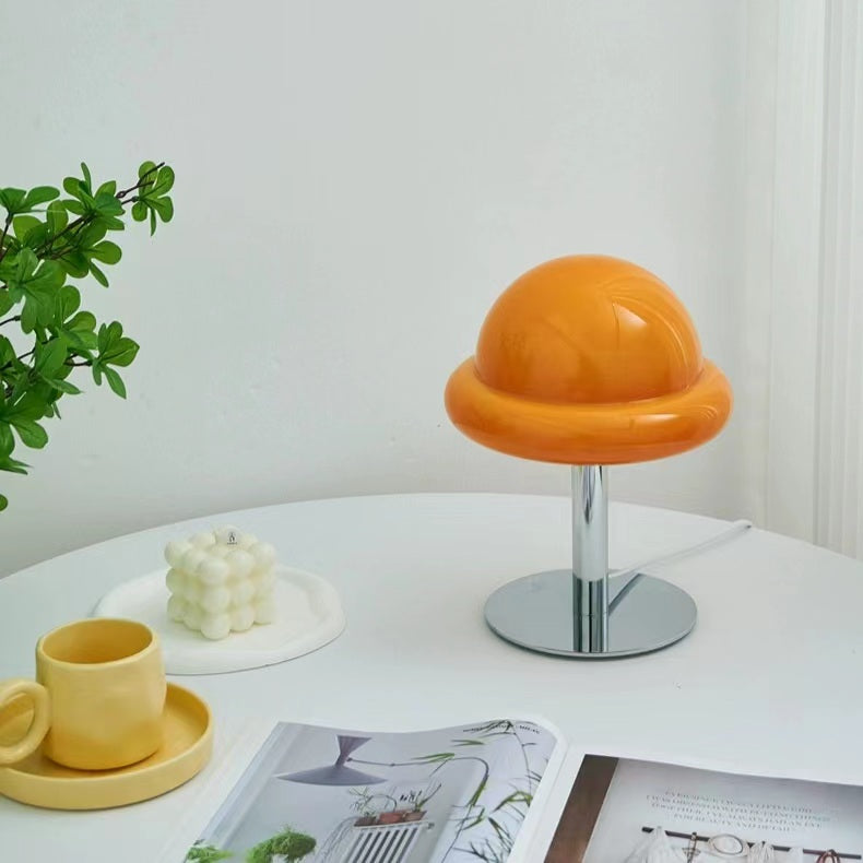 Bauhaus Mushroom Glass Table Lamp For Bedroom