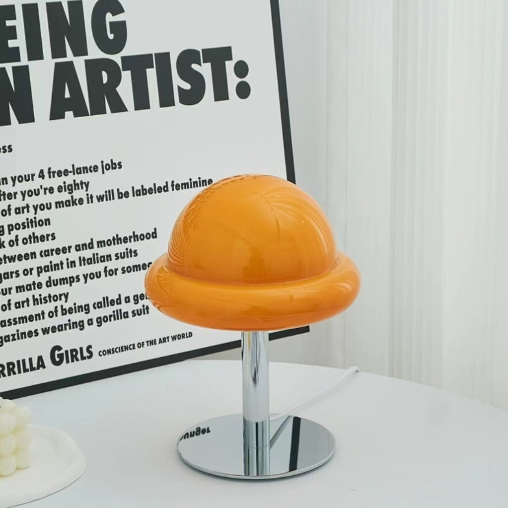 Bauhaus Mushroom Glass Table Lamp For Bedroom