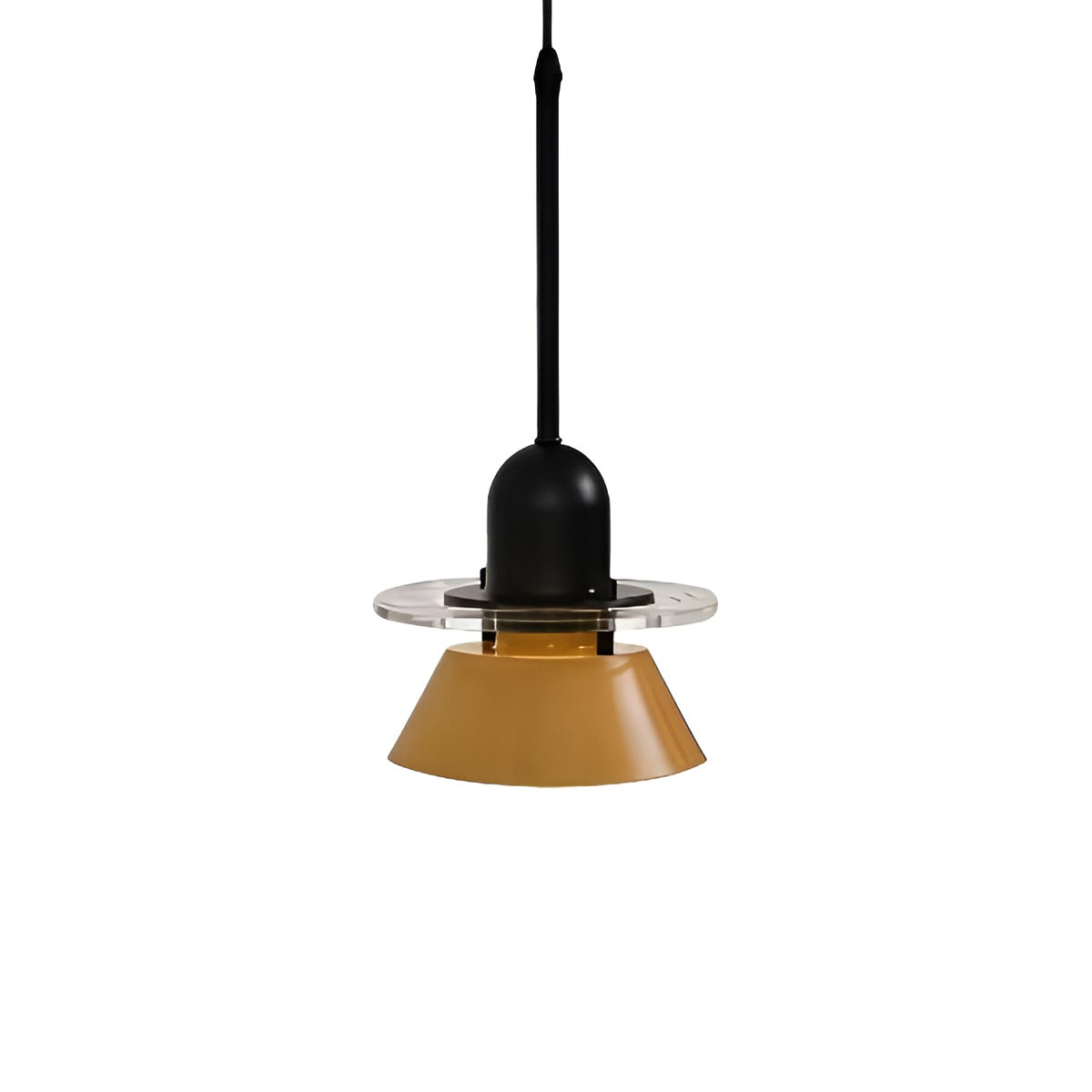 Bauhaus Small Conical Colorful Hanging Lamp for Bedroom