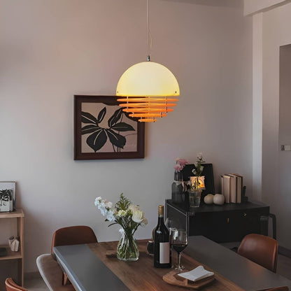 Bauhaus Sunset Decorative Pendant Lamp for Bedroom Ambiance