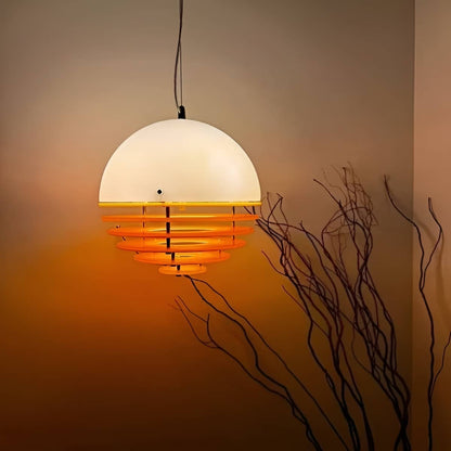 Bauhaus Sunset Decorative Pendant Lamp for Bedroom Ambiance