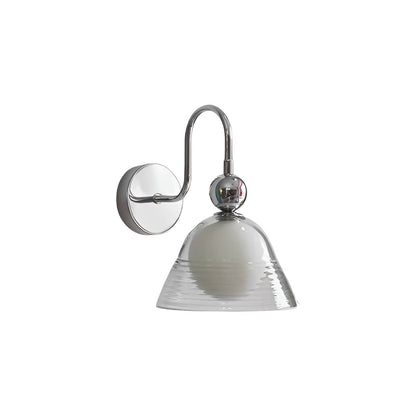 Bauhaus Sunset Vintage Glass Wall Light