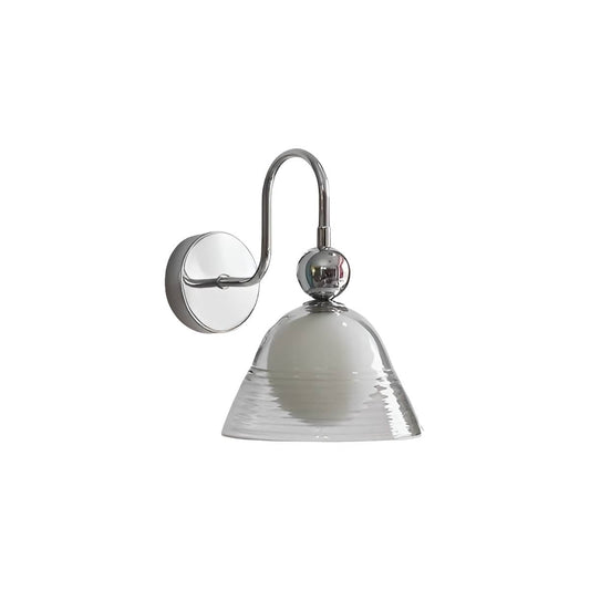 Bauhaus Sunset Vintage Glass Wall Light