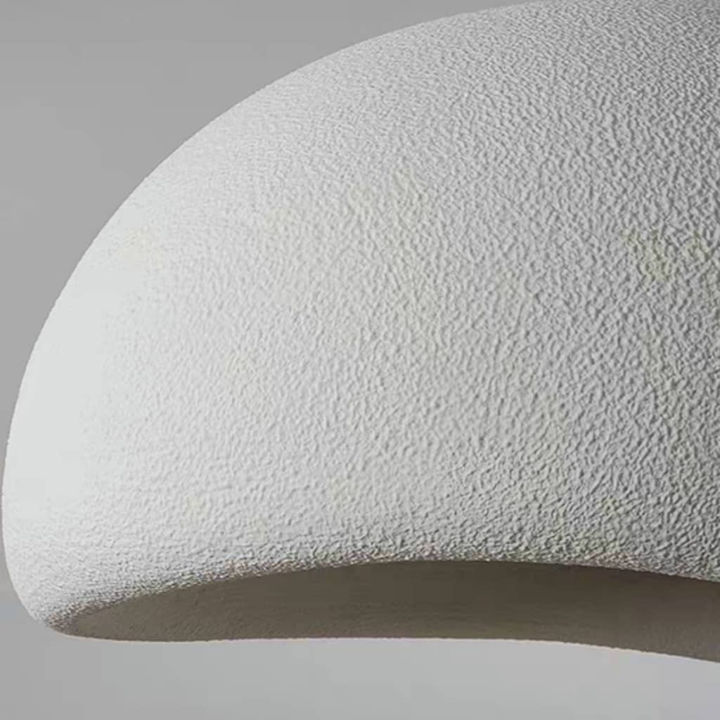 Cloud Shaped Rustic Modern White Pendant Light for Dining Room