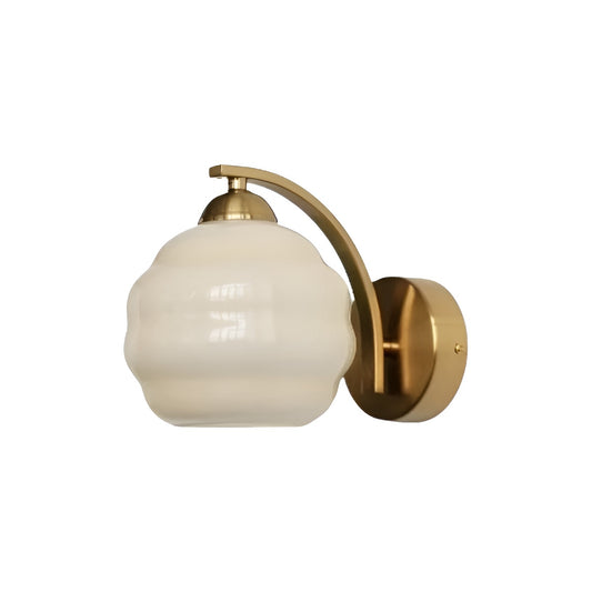 Cloud Style Globe Bauhaus Wall Light