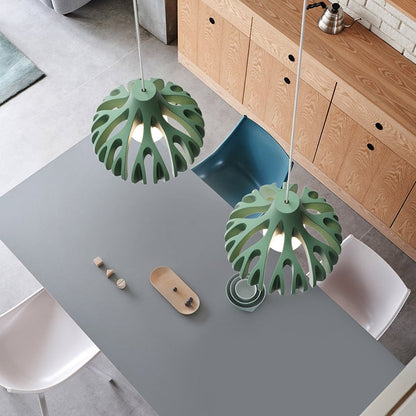 Coral Nordic Resin Macaron Pendant Lamp