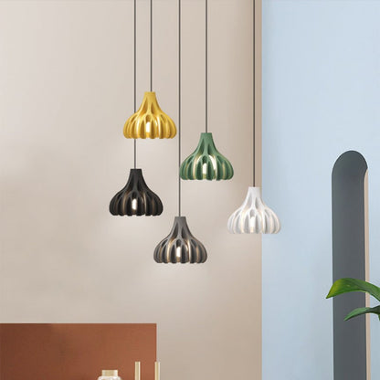 Coral Nordic Resin Macaron Pendant Lamp