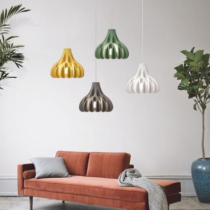 Coral Nordic Resin Macaron Pendant Lamp