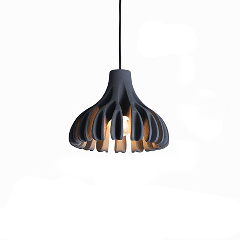 Coral Nordic Resin Macaron Pendant Lamp