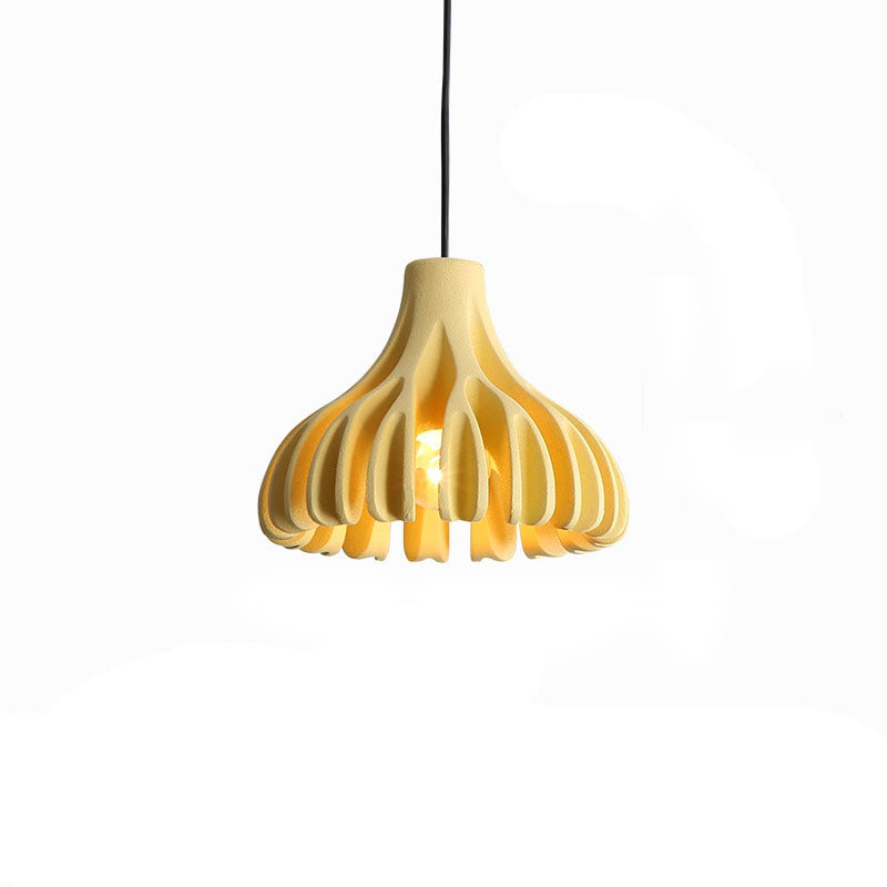 Coral Nordic Resin Macaron Pendant Lamp