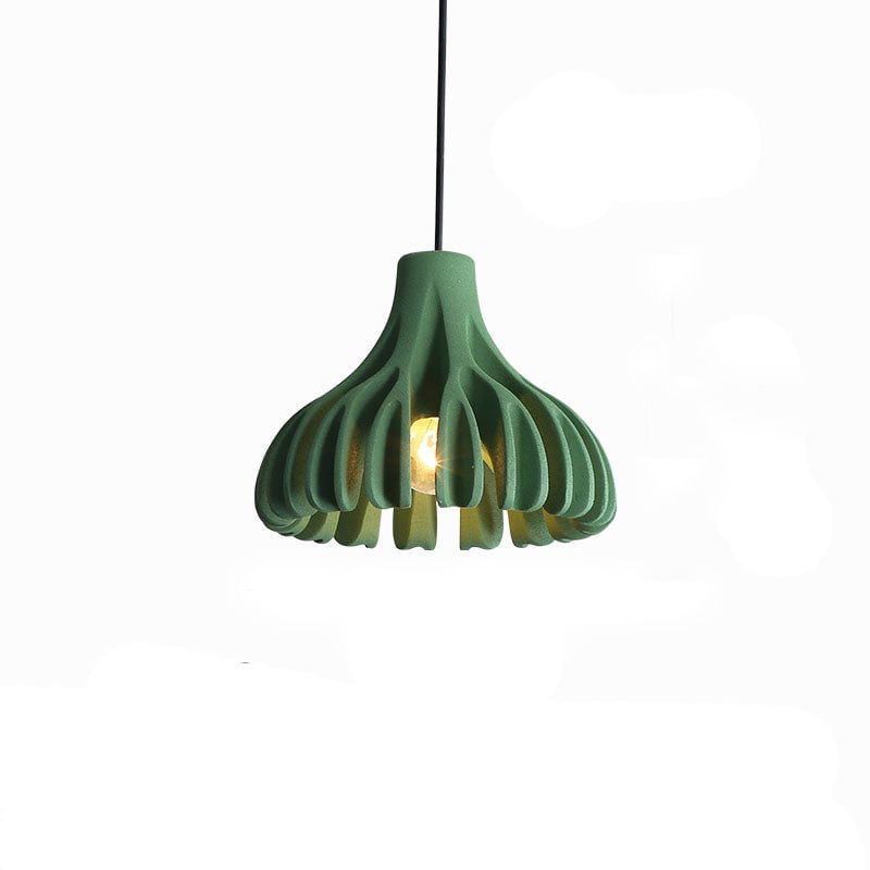 Coral Nordic Resin Macaron Pendant Lamp