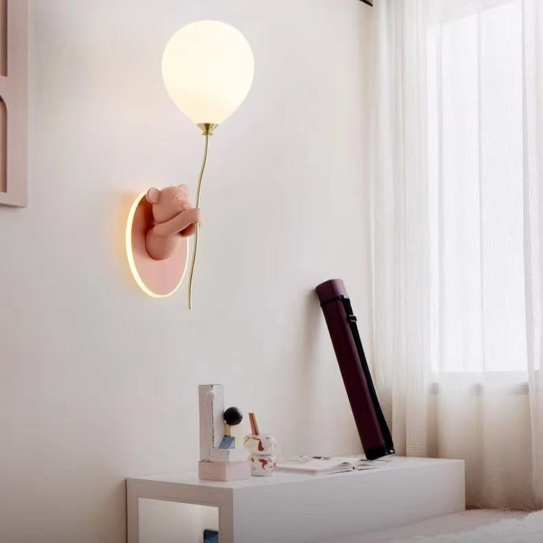 Creative Balloon Bedroom Decorative Wall Light