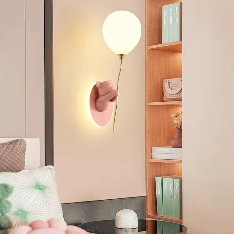 Creative Balloon Bedroom Decorative Wall Light