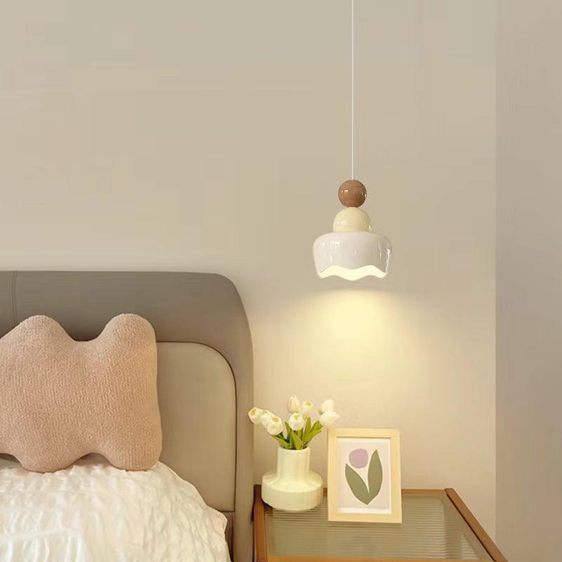 Creative Design Cream Bedroom Pendant Light