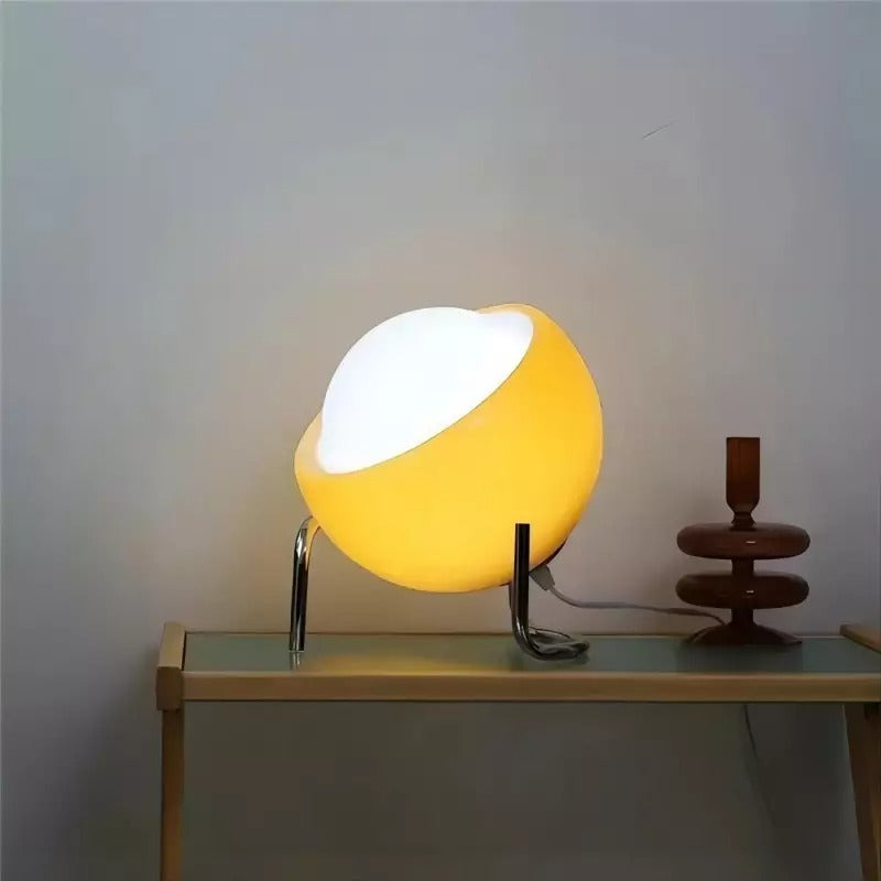 Creative Bauhaus Glass Planet Table Lamp