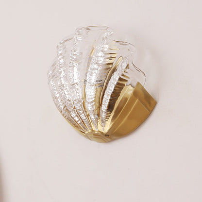 Creative Design Glass Shell Wall Sconce