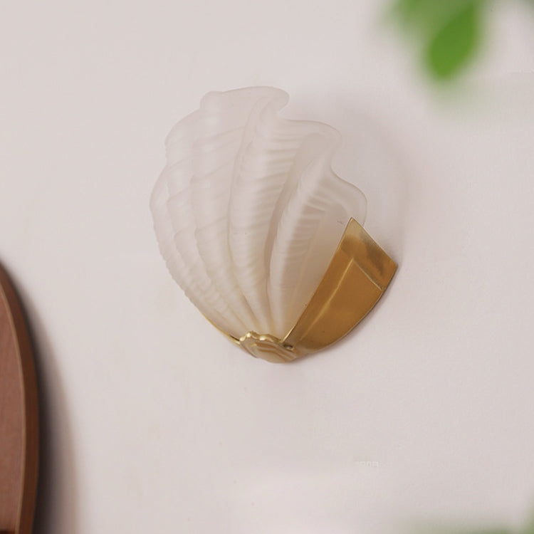 Creative Design Glass Shell Wall Sconce