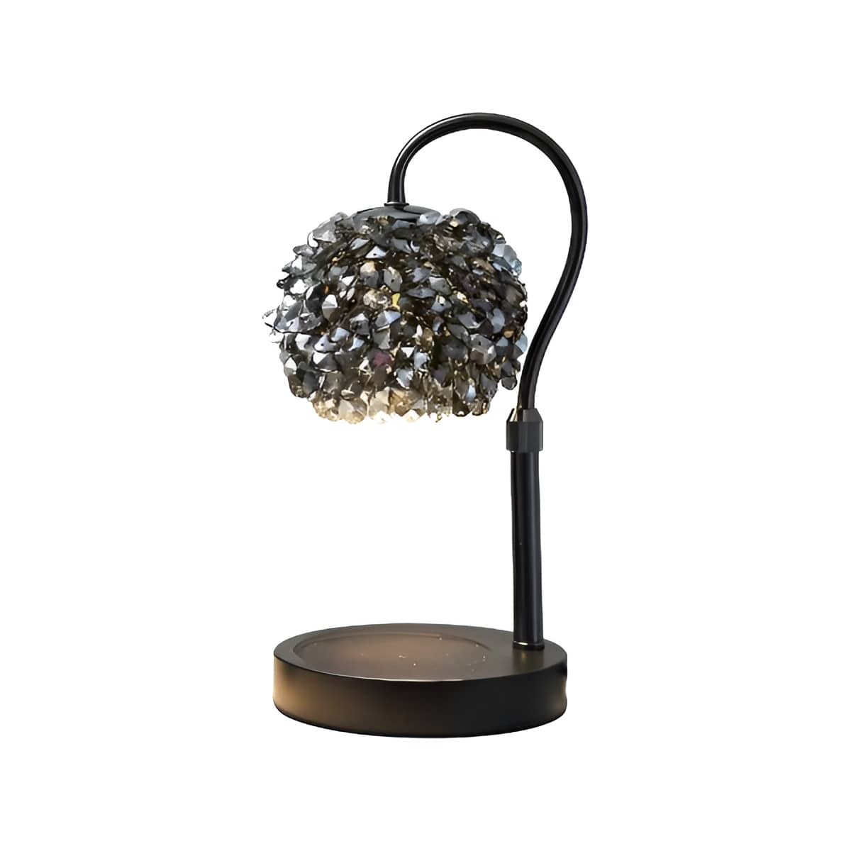 Crystal Art Deco Modern Candle Warmer Lamp