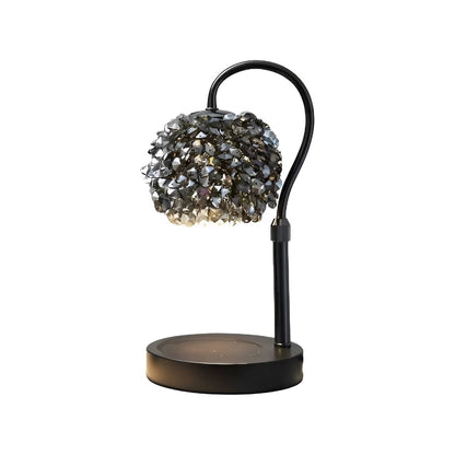 Crystal Art Deco Modern Candle Warmer Lamp