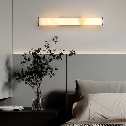Cylindrical Marble Modern LED Wall Light