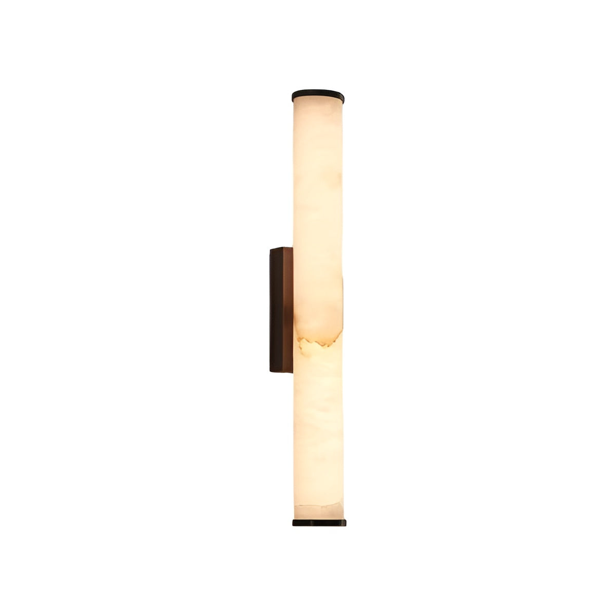 Cylindrical Marble Modern LED Wall Light