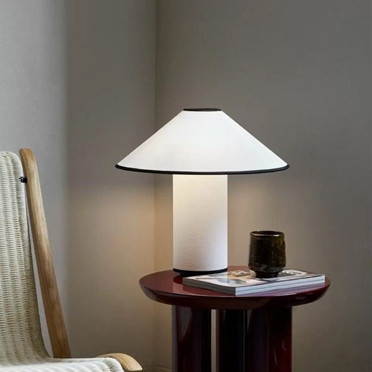 Danish Minimalist Colette Fabric Art Table Lamp