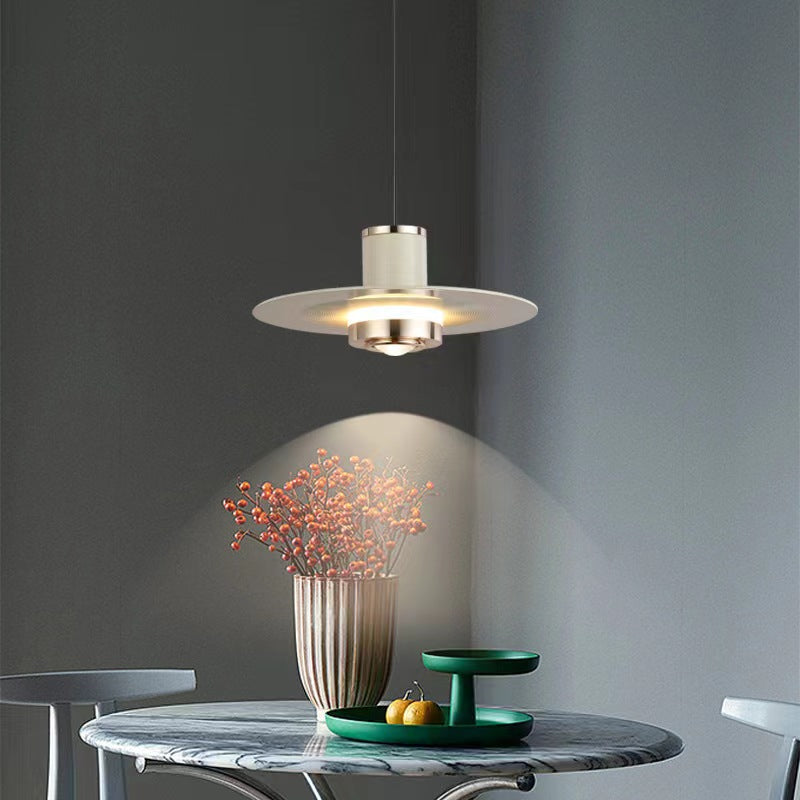 Danish Decorative Flying Saucer Pendant Lamp