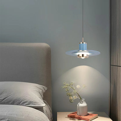Danish Decorative Flying Saucer Pendant Lamp