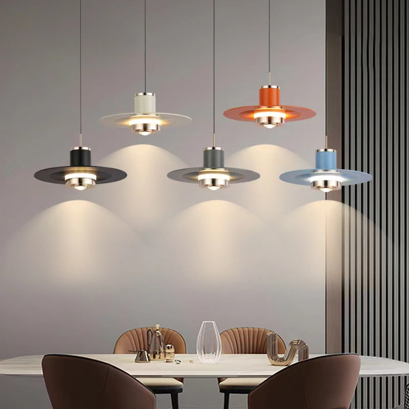 Danish Decorative Flying Saucer Pendant Lamp