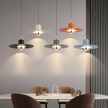 Danish Decorative Flying Saucer Pendant Lamp