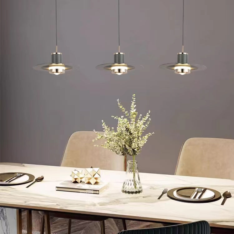 Danish Decorative Flying Saucer Pendant Light