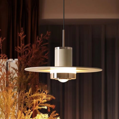Danish Decorative Flying Saucer Pendant Light
