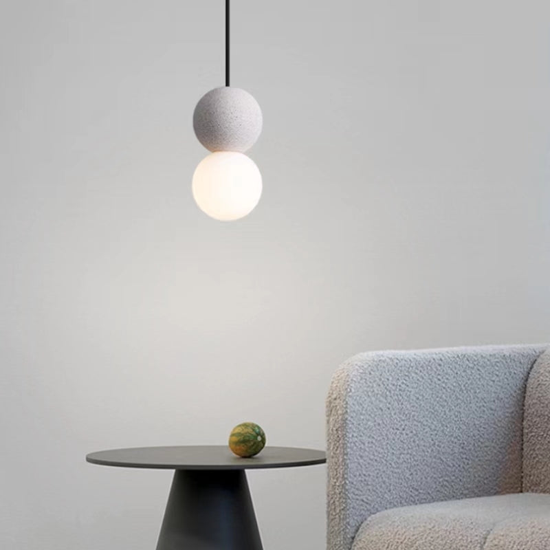 Danish Design Terrazzo Glass Pendant Light