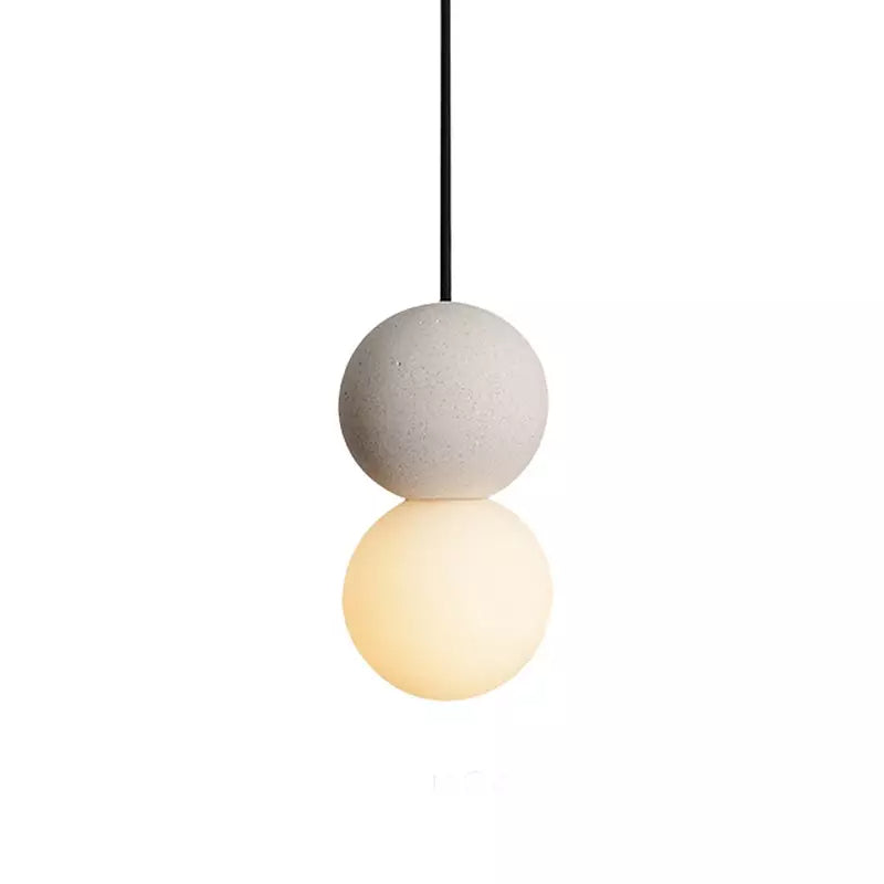 Danish Design Terrazzo Glass Pendant Lamp