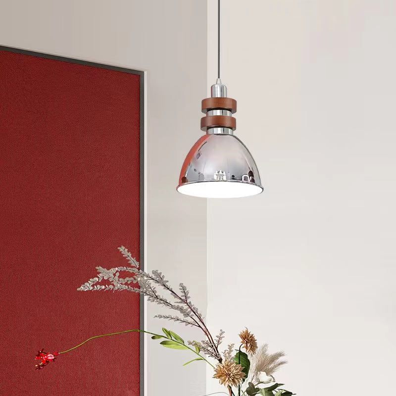 Danish Industrial Vintage Metal Pendant Light