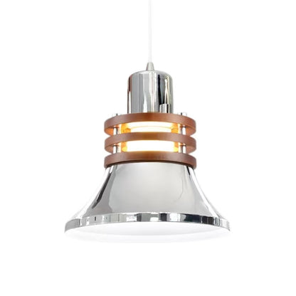 Danish Industrial Vintage Metal Pendant Lamp