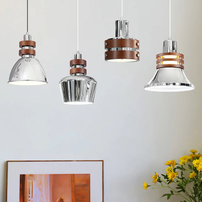 Danish Industrial Vintage Metal Pendant Light