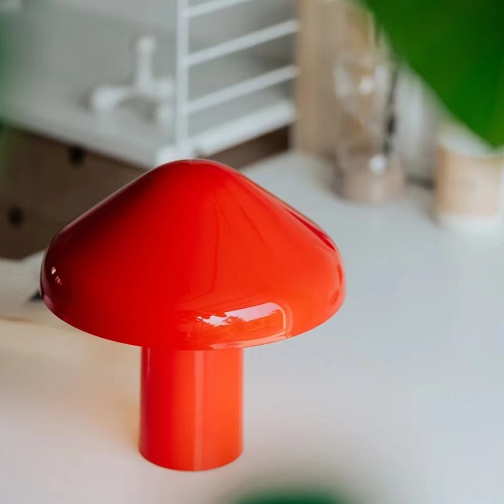 Decorative Mushroom Pao Portable Table Lamp