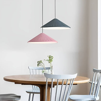 Decorative Resin Modern Dining Room Pendant Light with Cone Shade
